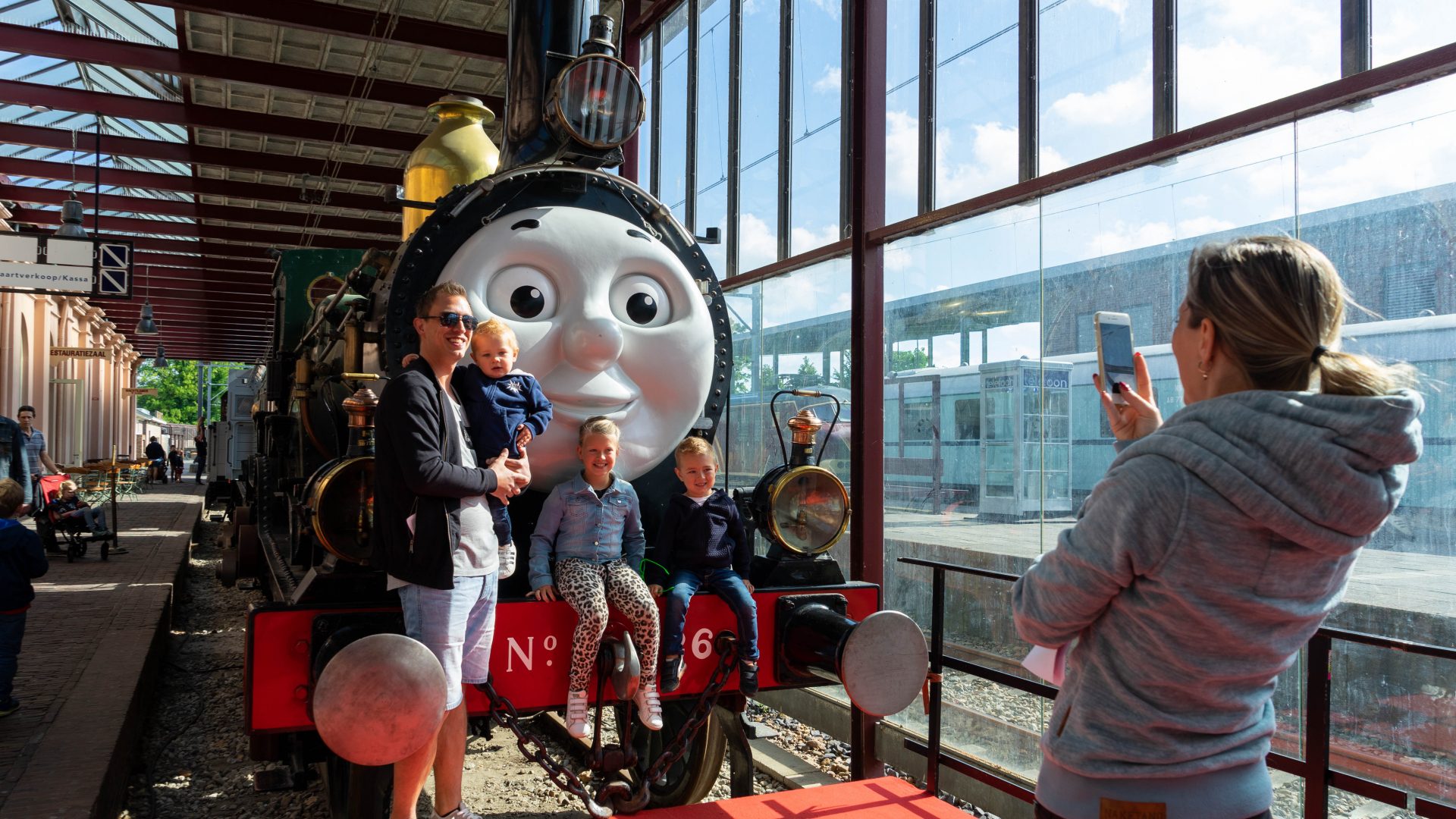 Dagje uit met Thomas - Het Spoorwegmuseum