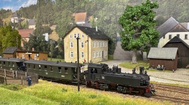 Modelbaan Bahnhof Dorfchemnitz